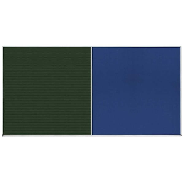 United Visual Products Enclosed Corkboard, 1 Door, 18"x24", 4" Fra UV3414-BRONZE-CORK - main
